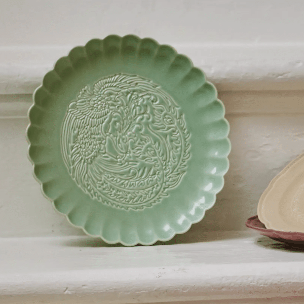 Yen Qin - Phoenix Plate Panda Green - Image 2