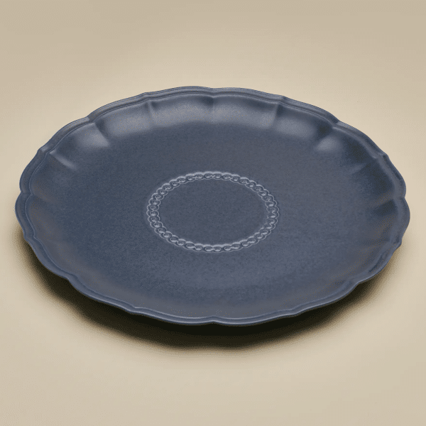 Yen Qin - Lotus Plate Ming Blue - Image 2