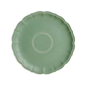 Yen Qin - Lotus Plate Panda Green