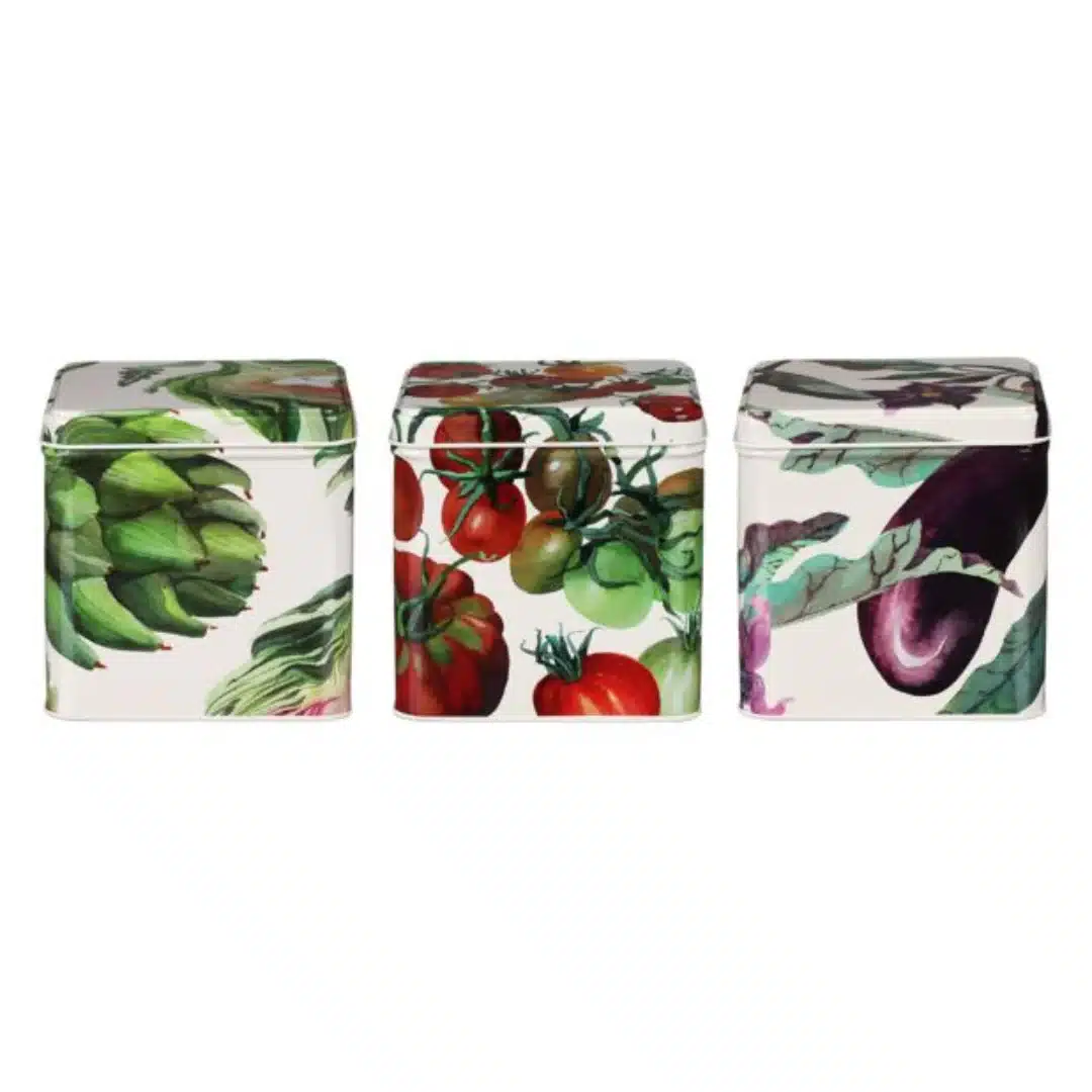Emma Bridgewater – Garden Vegetables Set of 3 Tins