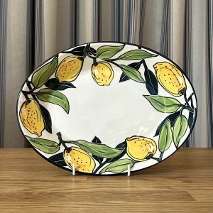 JACKA DESIGN x Mary-Lou - Lemons Oval Server