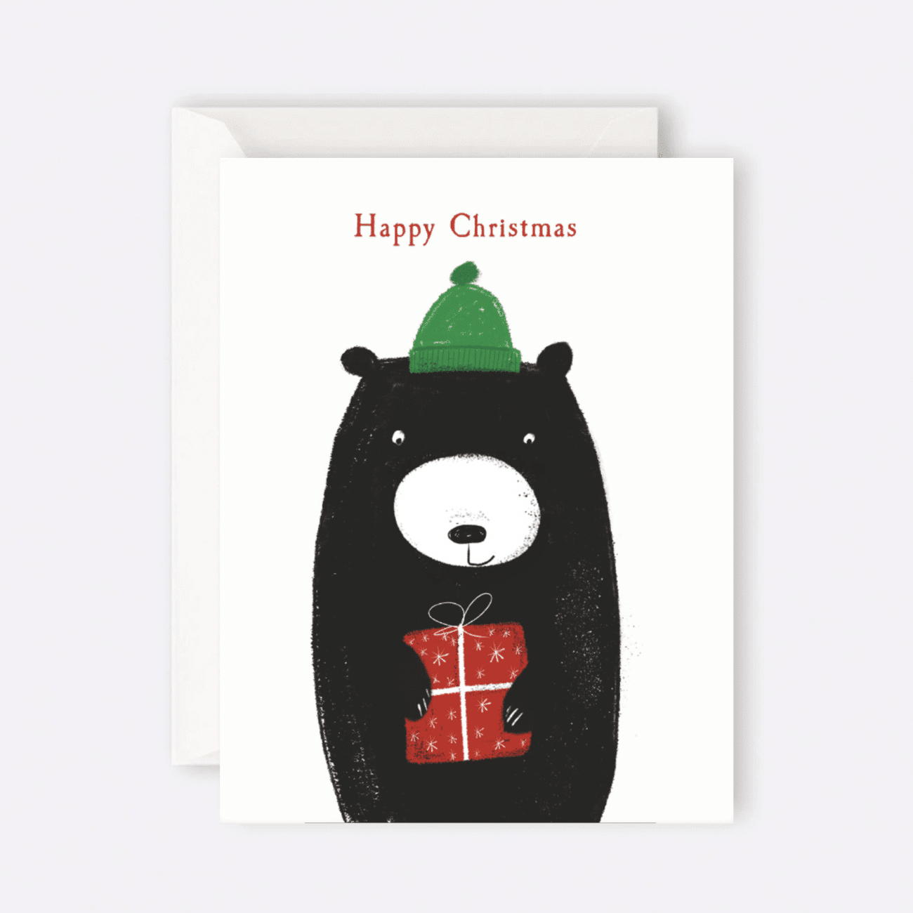 The Art File - Card Bear Christmas Gift