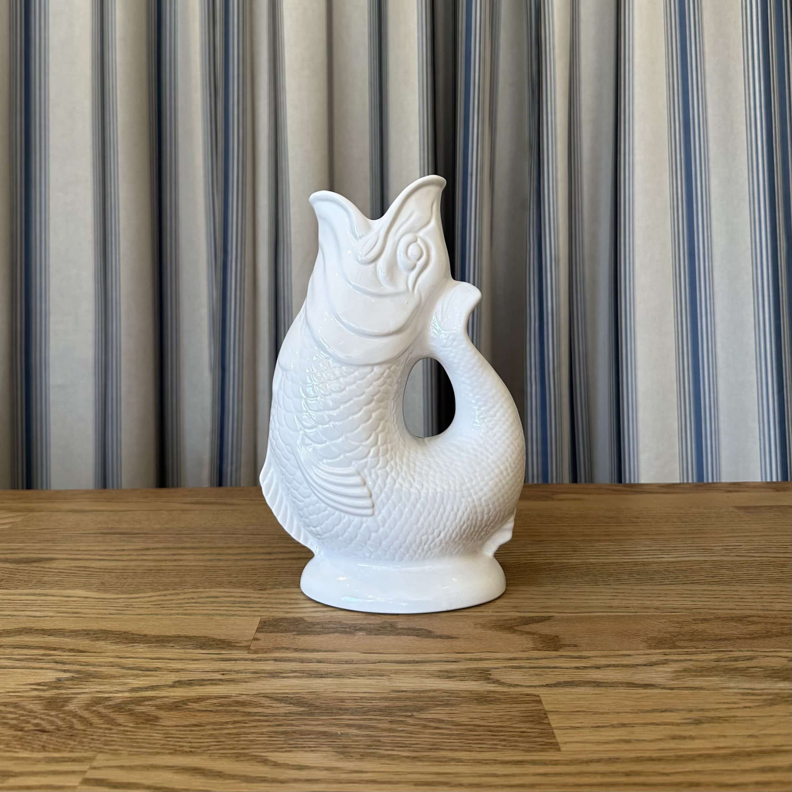 Wade - Fish Jug White