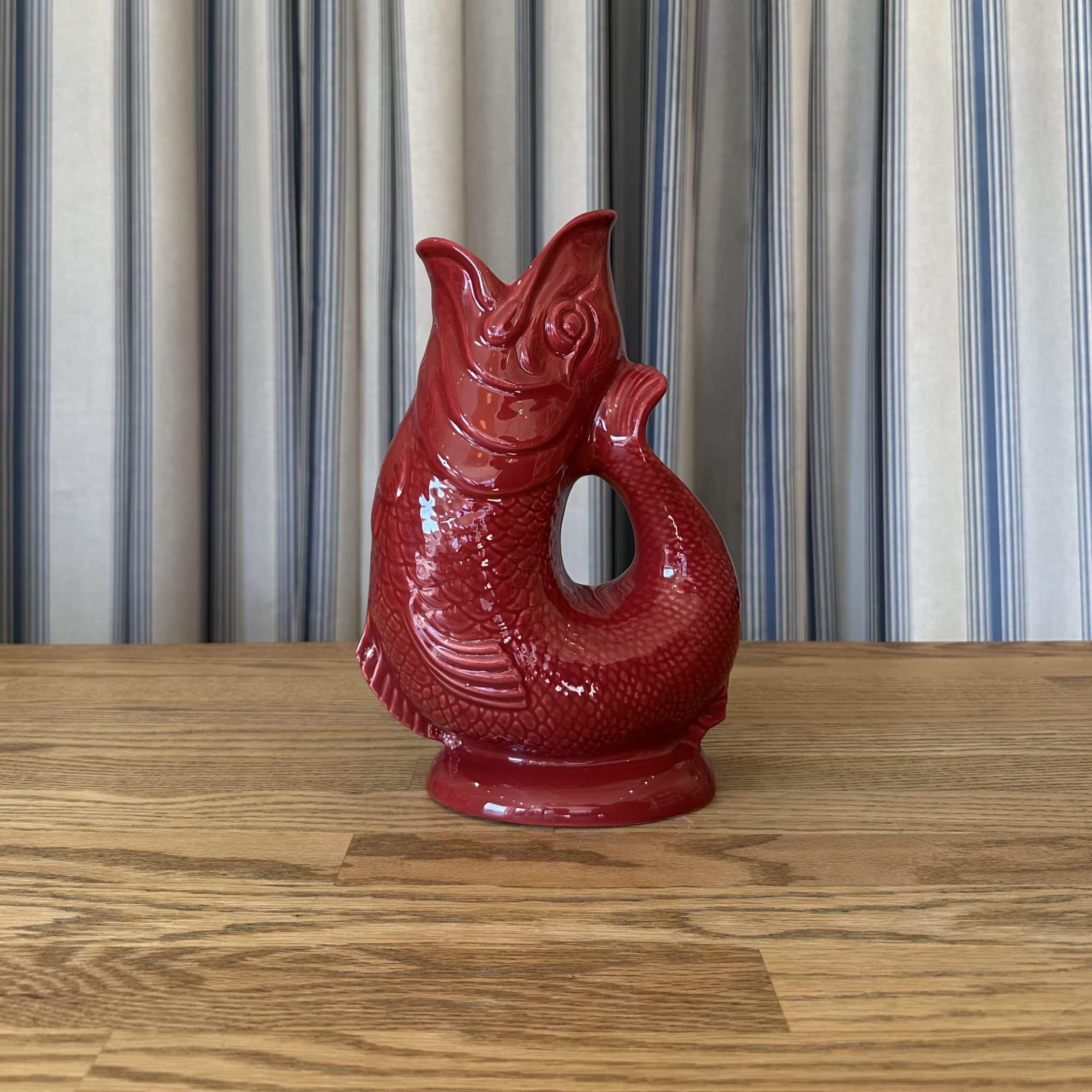 Wade - Fish Jug Red