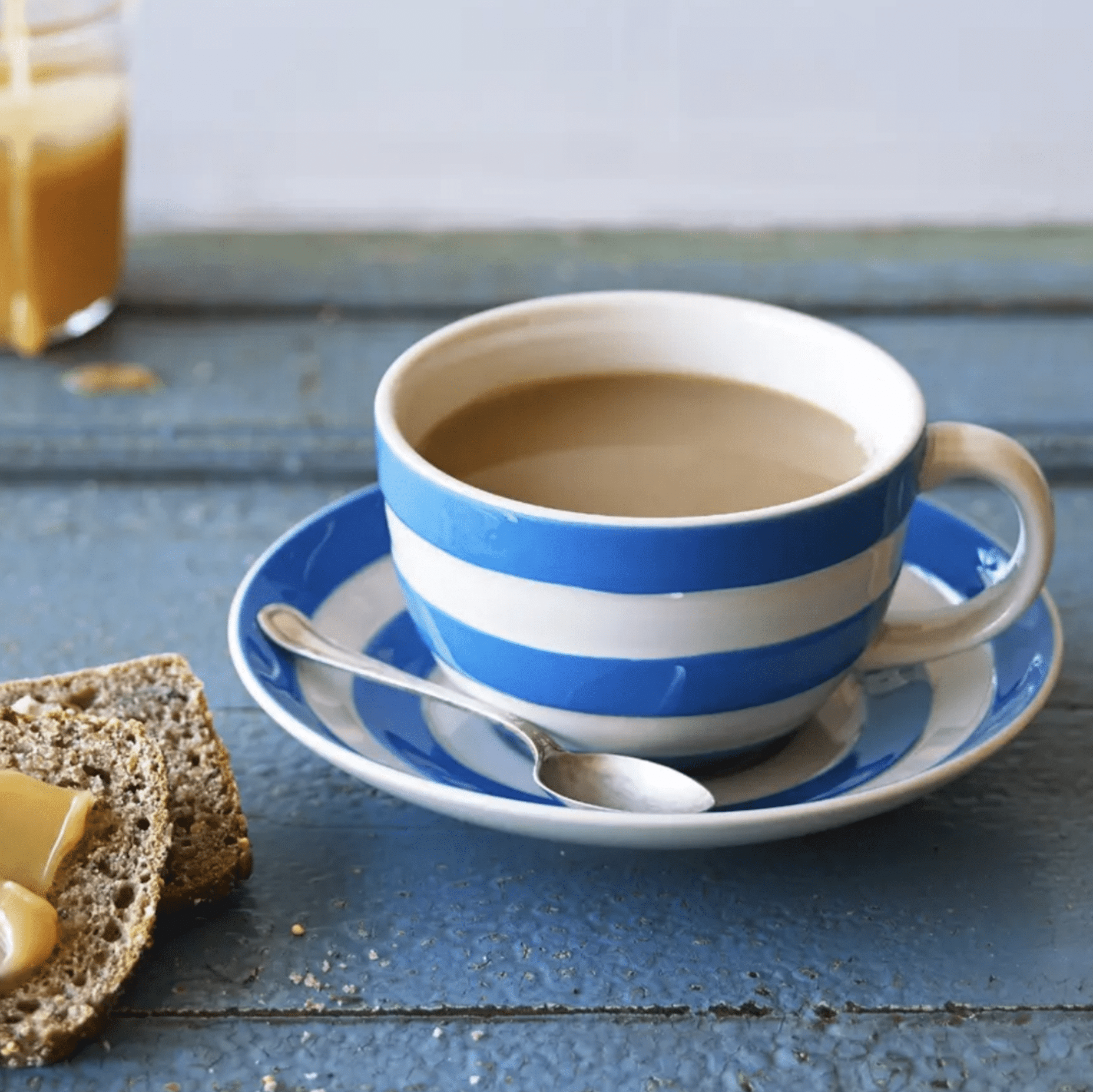 Cornishware - Breakfast Cup & Saucer Set - ARRIVING SOON! - Image 2