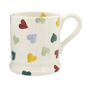 Emma Bridgewater - Spongeware Mug Polka Hearts