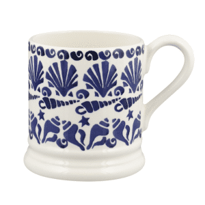 Emma Bridgewater - Spongeware Mug Blue Shells