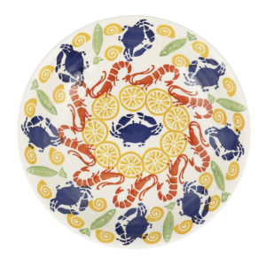 Emma Bridgewater - Spongeware Crabs & Shrimps Medium Dish