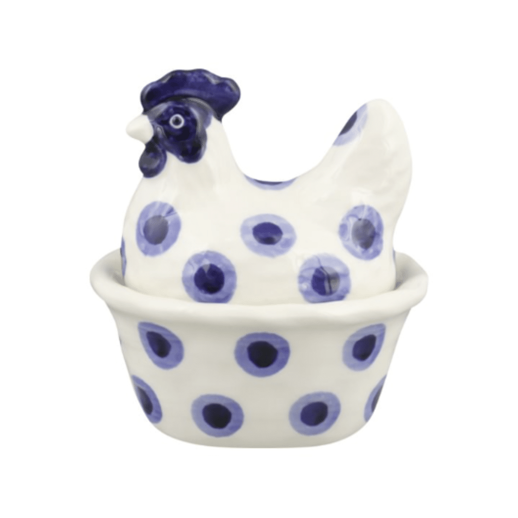 Emma Bridgewater - Spongeware Small Hen On Nest Double Dot