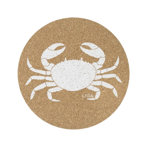 JACKA DESIGN - Cork Placemat Crab