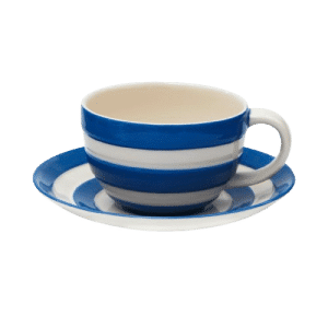Cornishware - Breakfast Cup & Saucer Set - ARRIVING SOON!