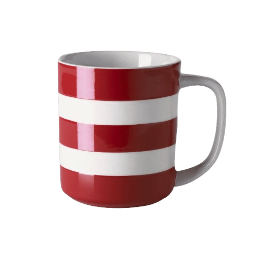 Cornishware - Mug 10oz Red - ARRIVING SOON!