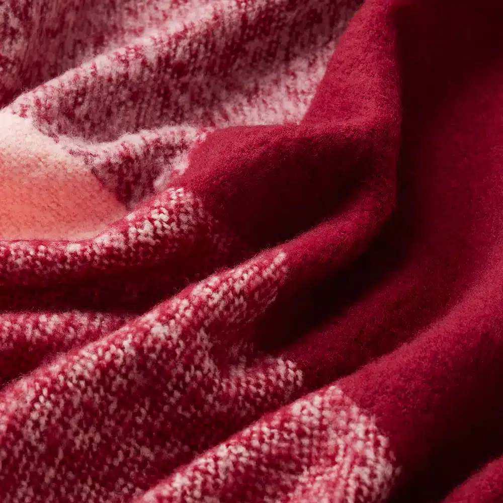 Waverley Mills - Aloft Throw in Burgundy - Image 3