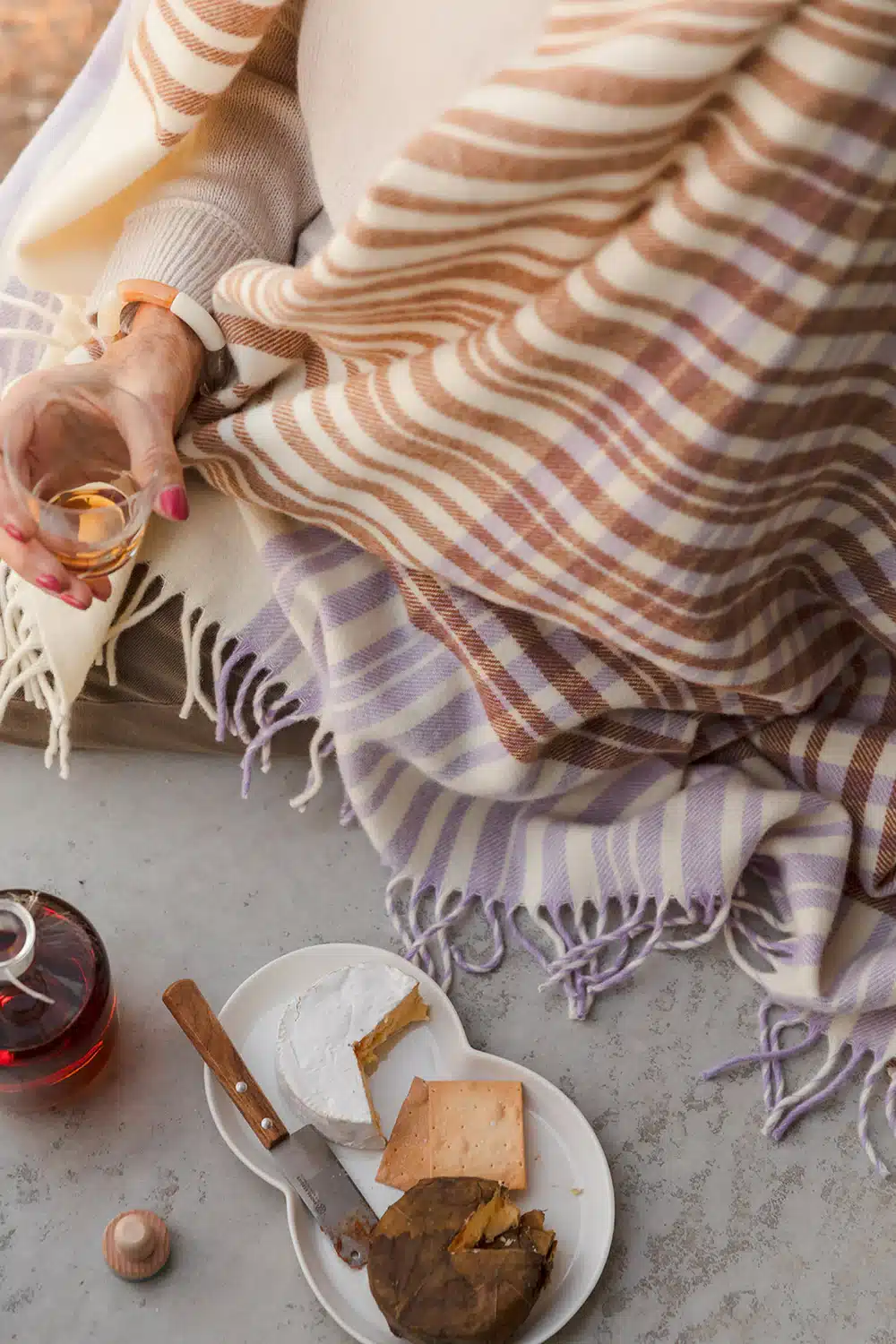 Waverley Mills - Bask Throw in Orchid - Image 4