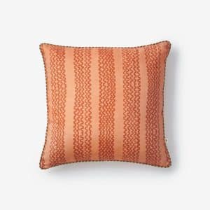 Bonnie & Neil - Mini Wave Terracotta Cushion 50cm