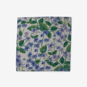 Bonnie & Neil - Napkins Lilas Blue Set 4