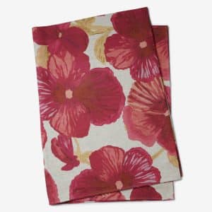 Bonnie & Neil - Tablecloth Wild Pansy Pink