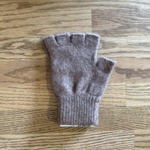 MKM - Possum Merino Fingerless Glove Mink