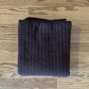 MKM - Possum Merino Ribbed Wrap Cocoa