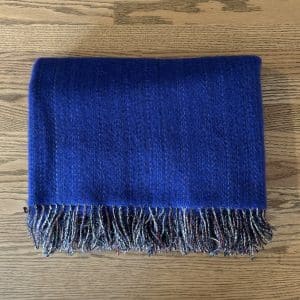 McNutt of Donegal - Tweed Throw in Royal