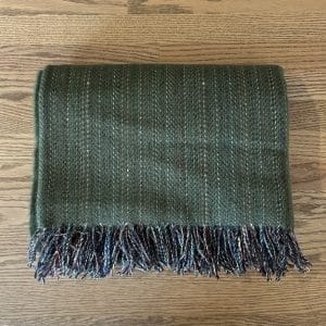 McNutt of Donegal - Tweed Throw in Meadow