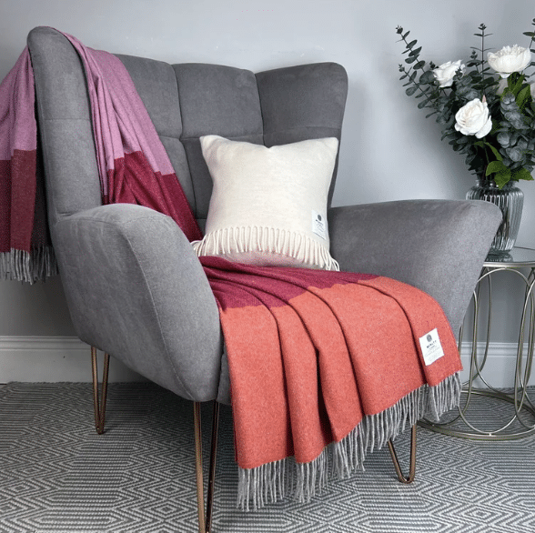 McNutt of Donegal - Desert Sunset Throw - Image 3