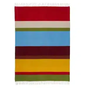 Klippan - Arty Blanket - Yellow/Red