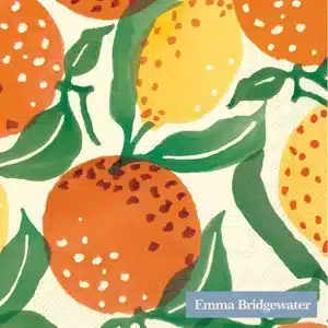 Napkins Cocktail - Emma Bridgewater Oranges & Lemons