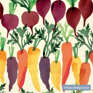 Napkins - Emma Bridgewater Vegetable Sponged