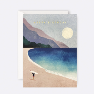 James Ellis - Card Happy Birthday Surf Beach