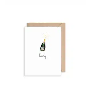 The Art File - Mini Card Hooray