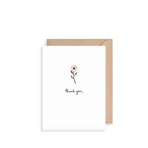 The Art File - Mini Card Thank You