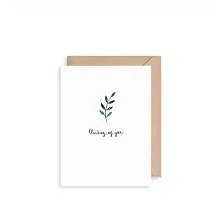 The Art File - Mini Card Thinking Of You