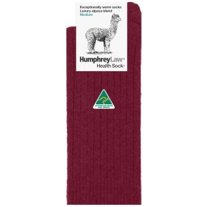 Humphrey Law- Alpaca Socks Berry