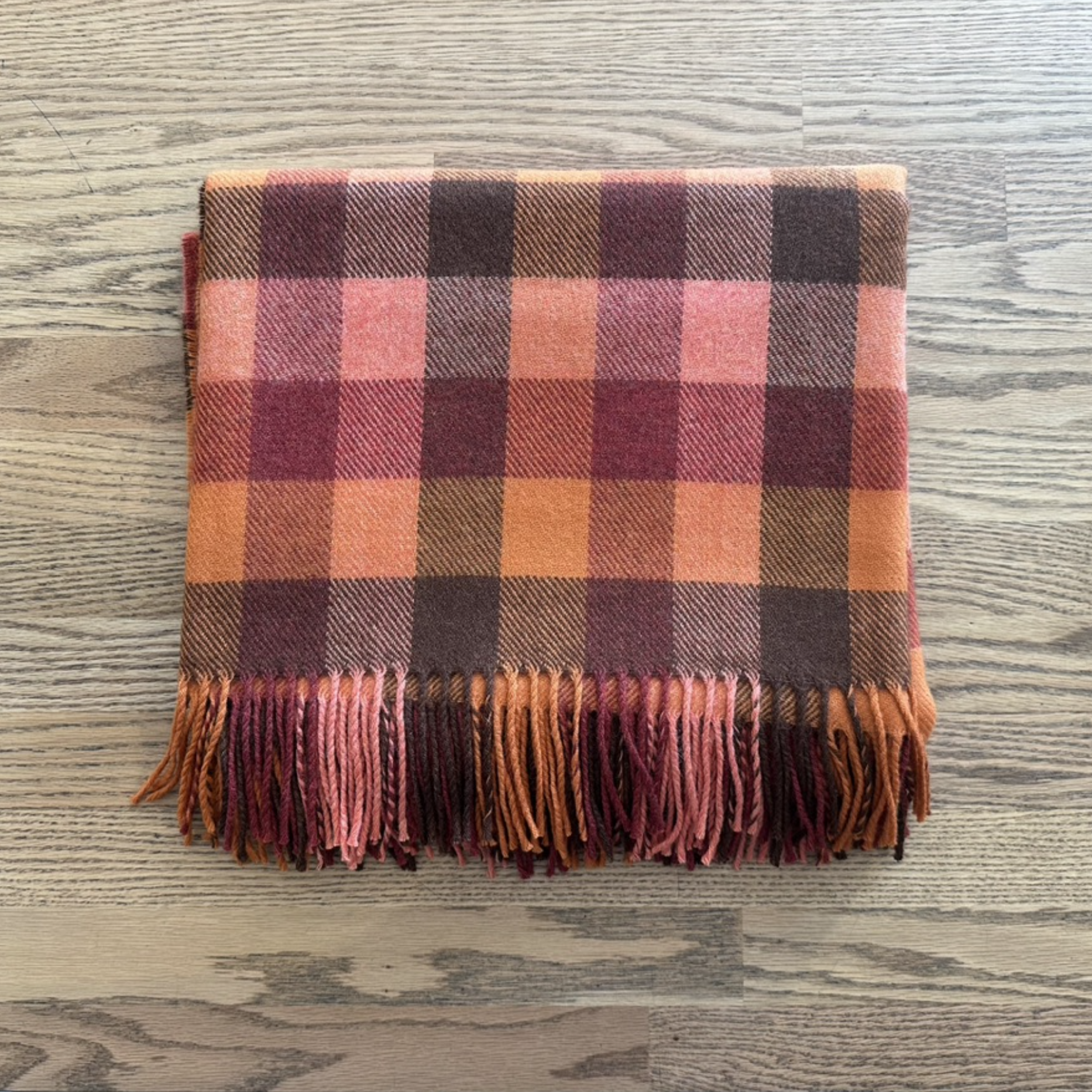 McNutt of Donegal - Fall Plaid Throw