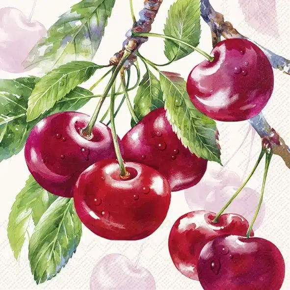 Napkins - Cherries