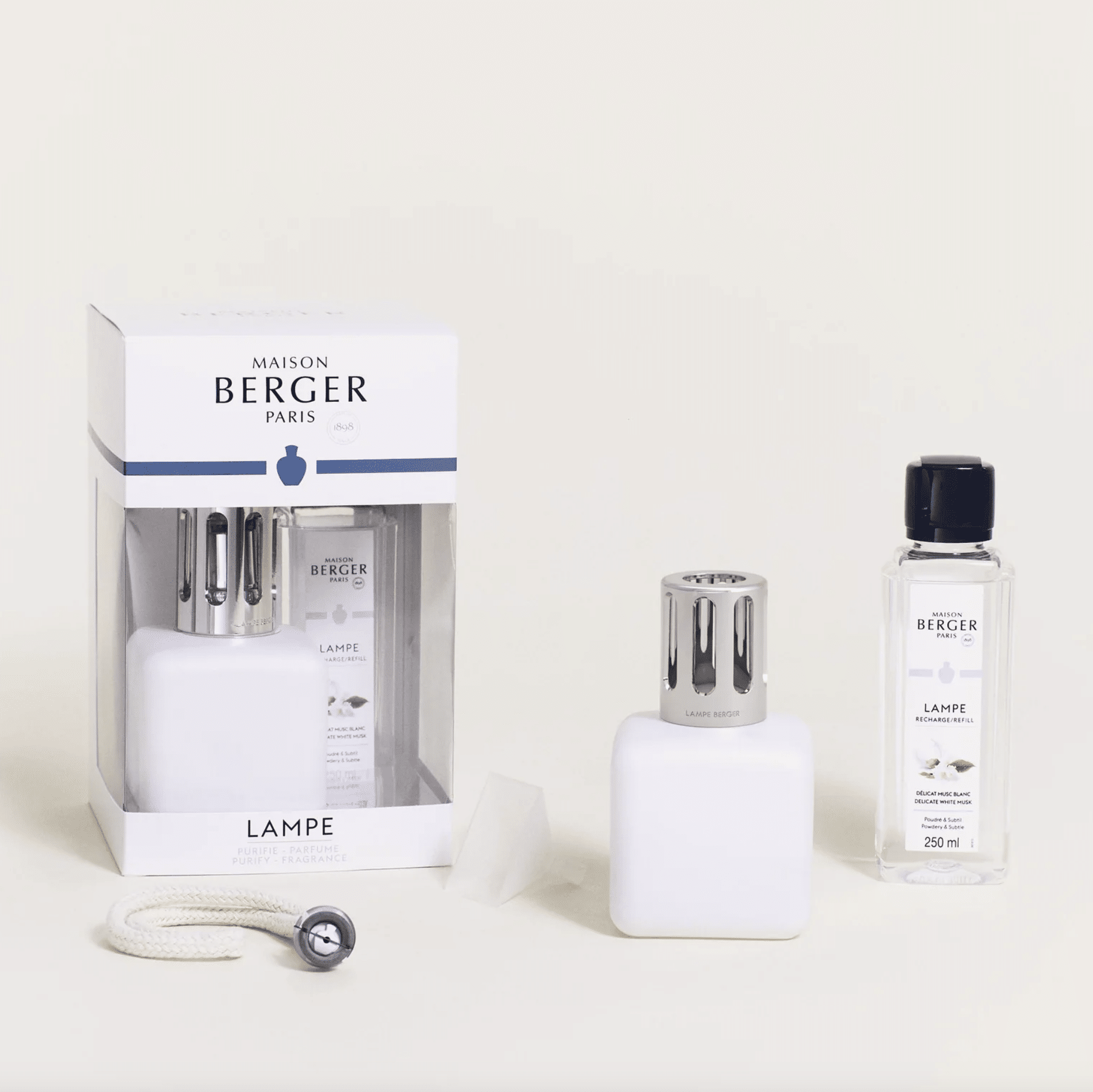 Maison Berger – White Cube Lamp Berger Set - Image 4