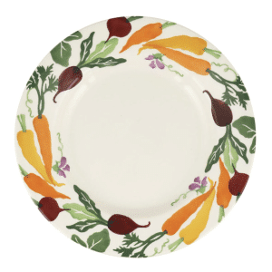 Emma Bridgewater - Spongeware Harvest Carrots & Beets 10 1/2″ Plate