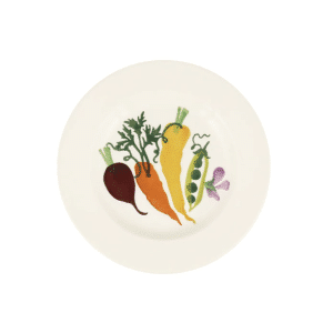 Emma Bridgewater - Spongeware Harvest Carrots & Beets Plate 6 1/2"