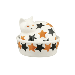 Emma Bridgewater - Spongeware Small Cat On Basket