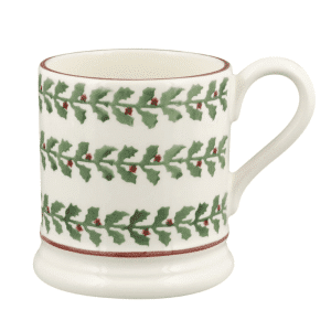 Emma Bridgewater - Spongeware Mug Tiny Holly