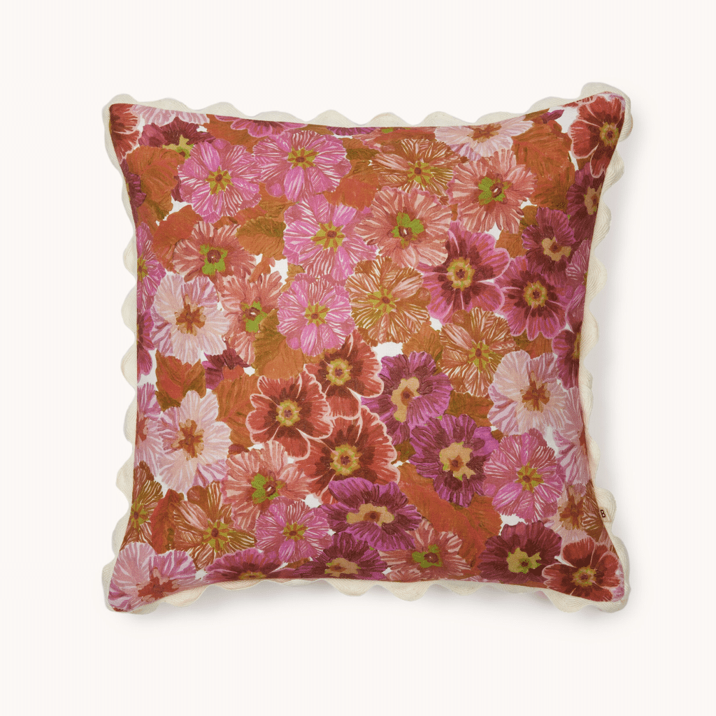 Bonnie & Neil - Primrose Pink Cushion 50cm