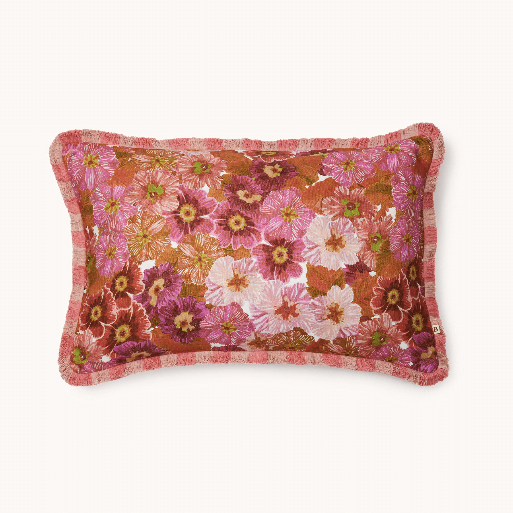 Bonnie & Neil - Primrose Pink Cushion 40x60cm
