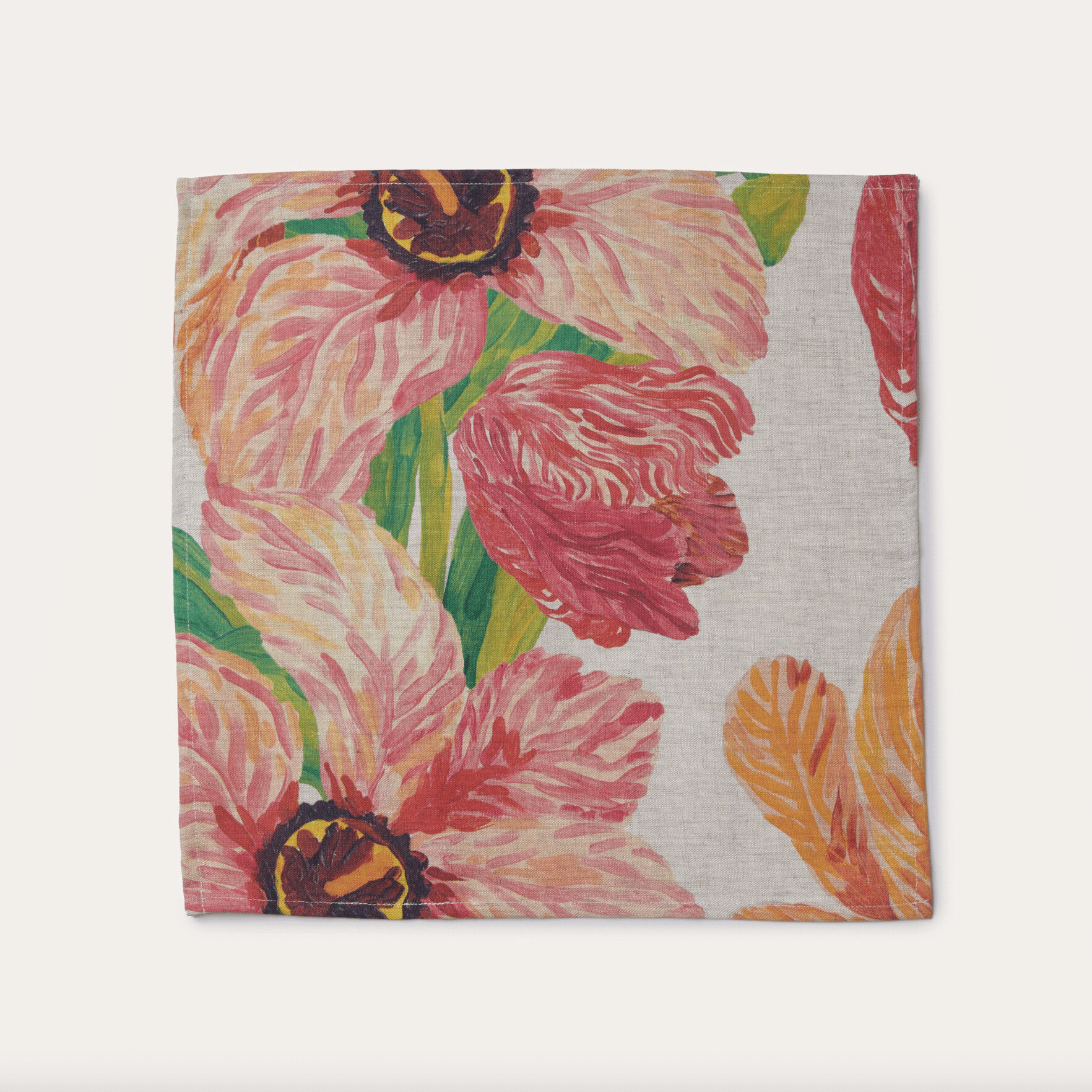 Bonnie & Neil - Napkins Tulips Set 4