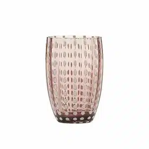 Zafferano Italy - PERLE Amethyst Tumbler Pair