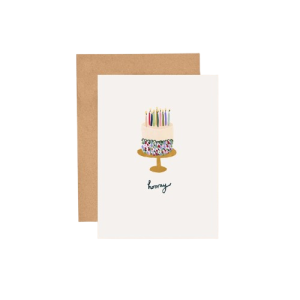 The Art File - Mini Card Cake Hooray