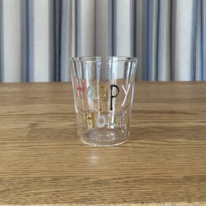 JACKA DESIGN - Glass Tumbler Happy Hour