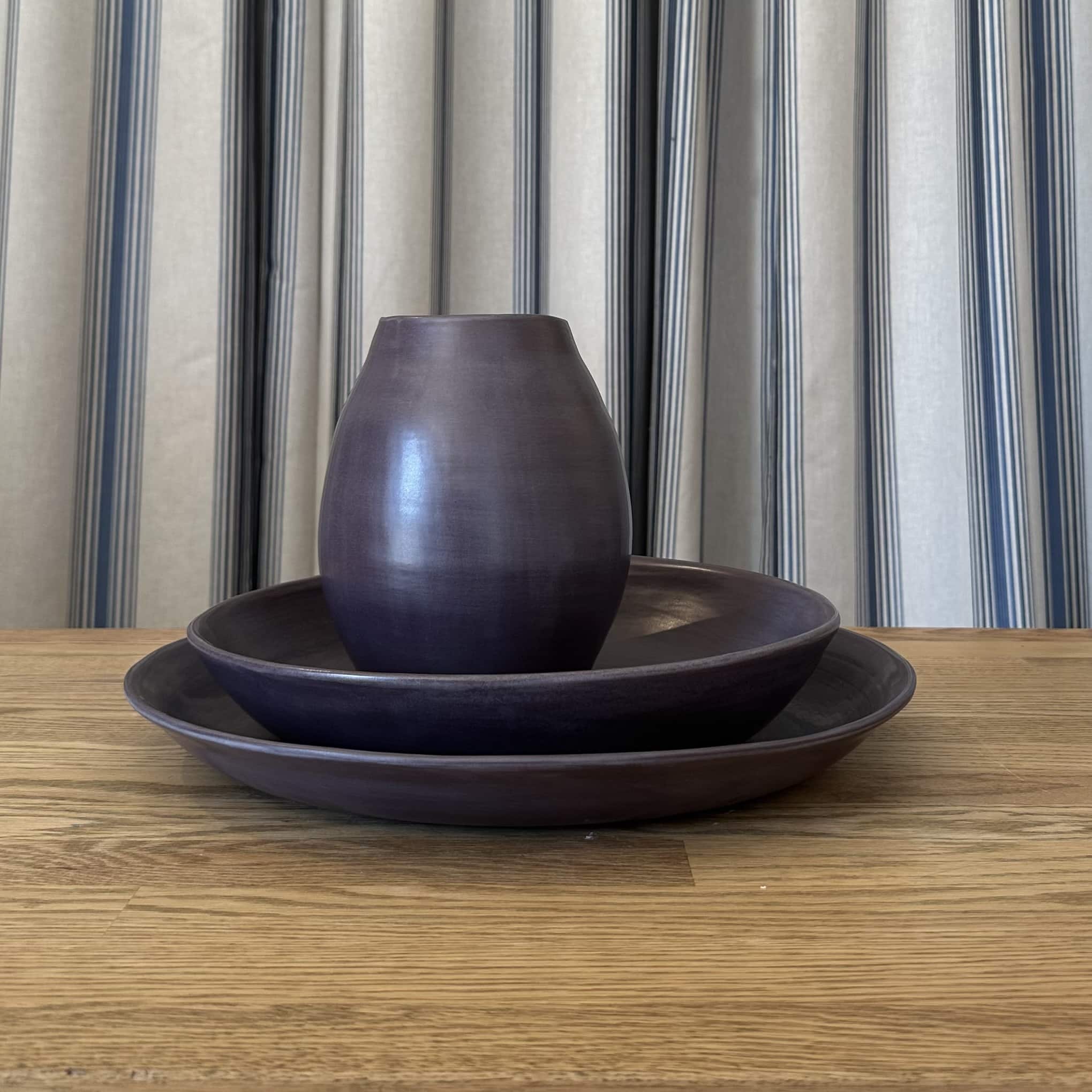 Batch - Teardrop Vase Plum - Image 2