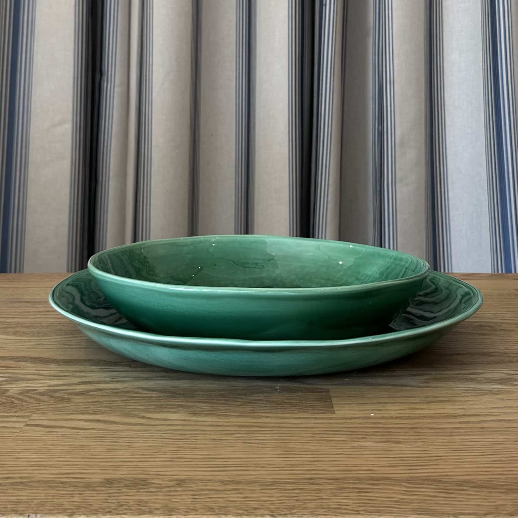 Batch - Round Serving Bowl Basil - Image 2