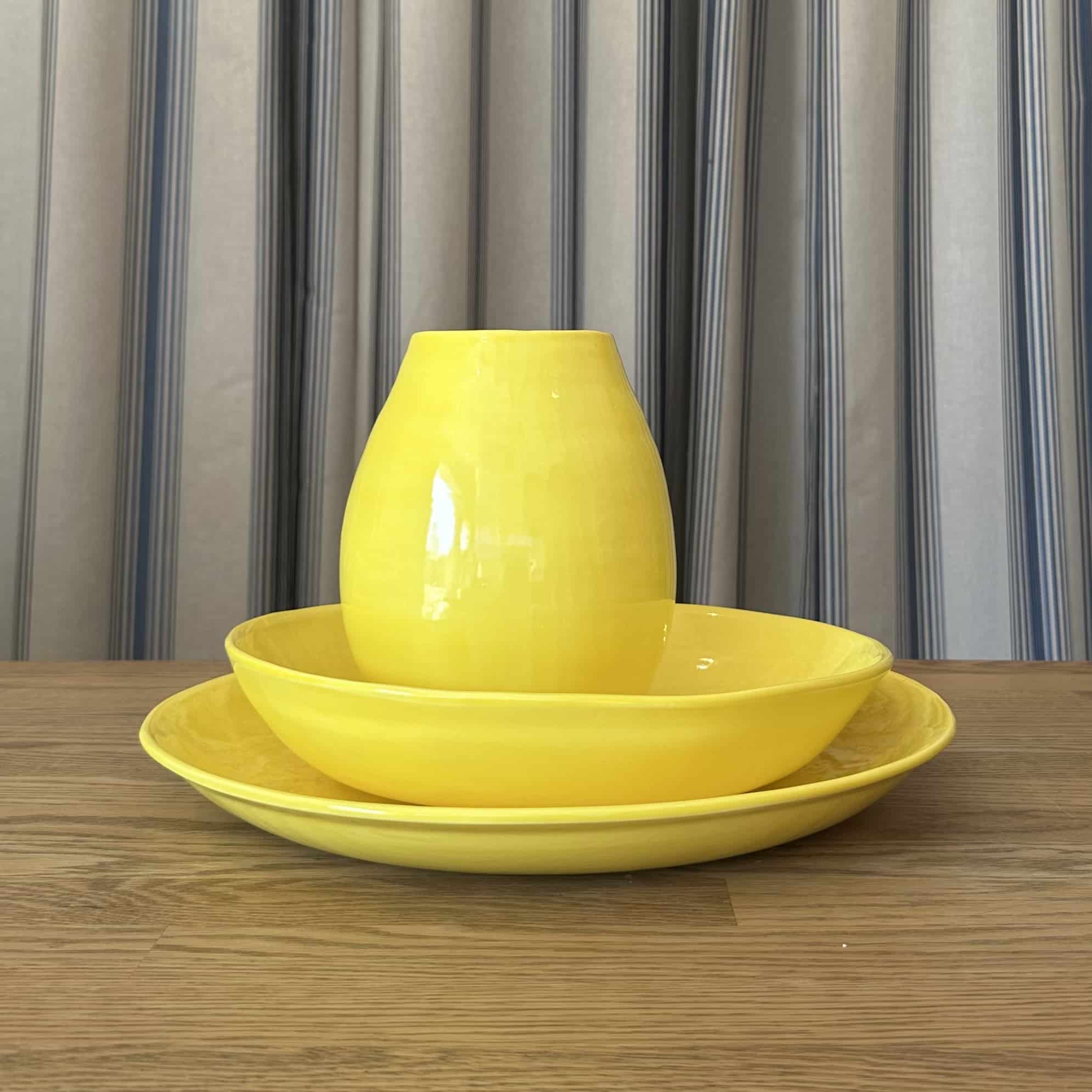 Batch - Teardrop Vase Yellow - Image 2